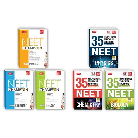Buy MTG NEET Champion Combo (Physics + Chemistry + Biology) Latest ...