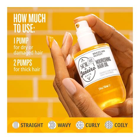 Brazilian Glossy™ Nourishing Hair Oil • 58ml