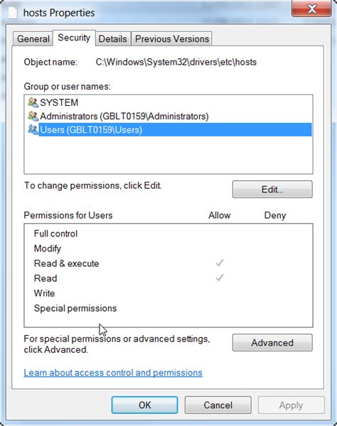 Image result for Windows Host File Path
