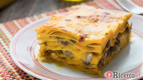 Lasagne con zucca e funghi   Ricetta.it   YouTube