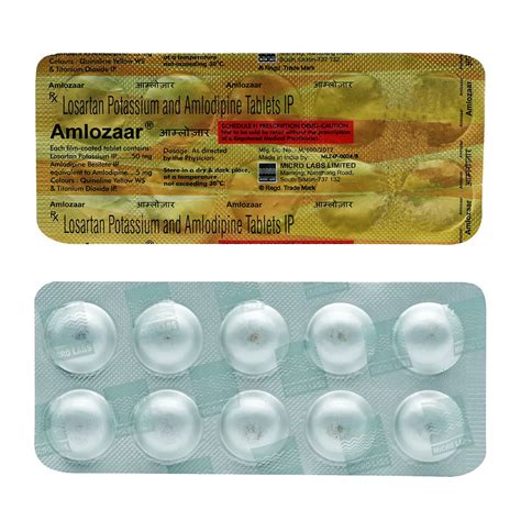 Amlozaar Tablet 10's Price, Uses, Side Effects, Composition - Apollo ...