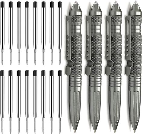 Amazon.com : Origin-Joy 4 Pack Tungsten Steel Military Tactical Pen Set ...