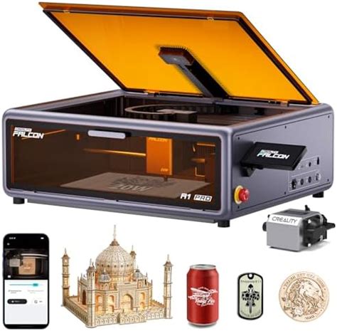 Creality Falcon A1 Pro 20W, Enclosed Engraver with Air Assist, HD Smart ...