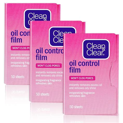 Oil Control Film Replacment for Clean & Clear Oil-absorbing Sheets,3 ...