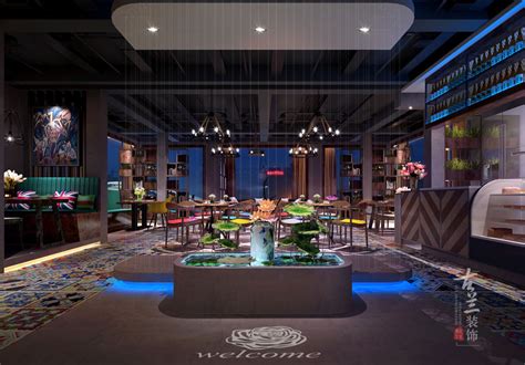 太原翰燊酒吧座位区设计 – 设计本装修效果图