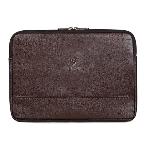 THE CLOWNFISH Pascal Faux Leather Unisex 17 inch Tablet Case Laptop ...