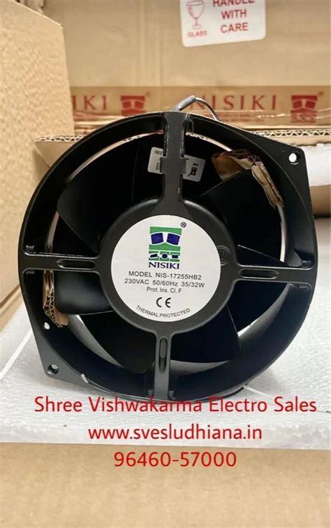 Axial Fan - Nisiki NIS17251UHB-24VDC Axial Fan Wholesaler from Ahmedabad