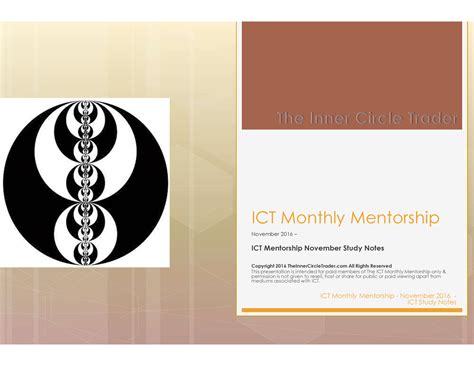 Ict Monthly Mentorship Ict Mentorship November Study Notes - November ...