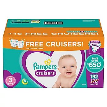 Pampers Cruisers, Size 4, 168 ct | BJ's Wholesale Club