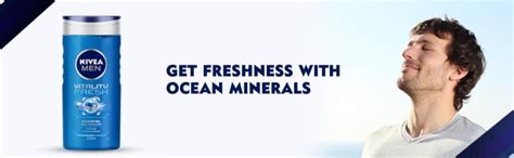 Buy NIVEA Men Vitality Fresh Shower Gel, 250ml With Free Loofah Online ...