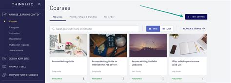 Image result for Building a Thinkific Course