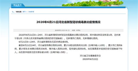 河北新增2例确诊病例 均与北京病例有关联_新浪河北_新浪网