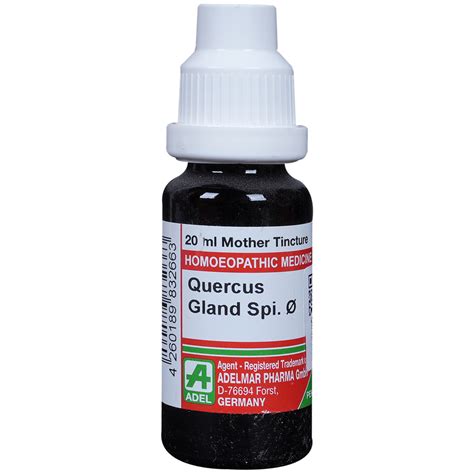 Buy ADEL Quercus Gland Spi Mother Tincture Q 25% OFF | Medhomeo.com