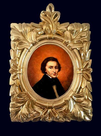 Frederic Chopin portrait bought at flea market is from 19th century ...