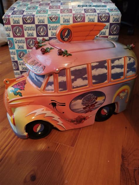 Grateful Dead Bus Cookie Jar By Vandor - Rare And Certificate | #43146360