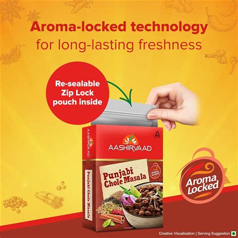 SmartQuick | Aashirvaad Punjabi Chole Masala, 100g, Blended Spice for ...