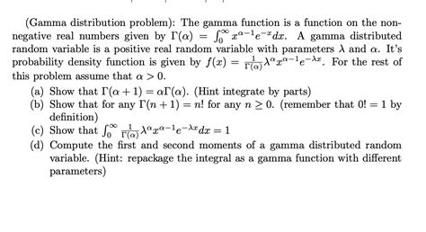 Gamma Distribution Example Problems 的图像结果