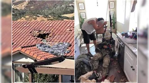 പാരച്യൂട്ട് തകർന്ന് 15,000 അടി ഉയരത്തിൽ നിന്ന് താഴെ വീണ സൈനിക ...