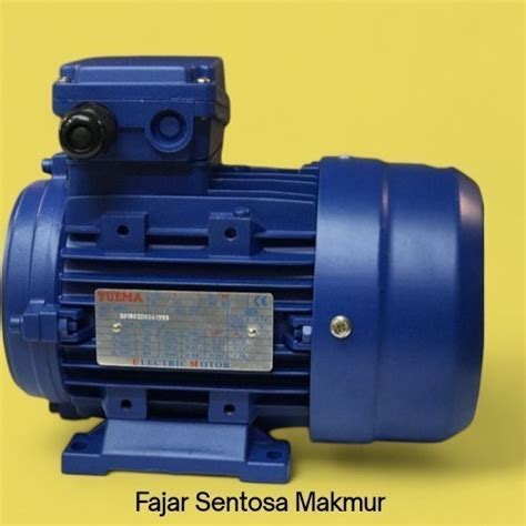 Jual Dinamo Yuema 1hp 0.75kw 4Pole 1500rpm 3Phase B5 Model Flange ...