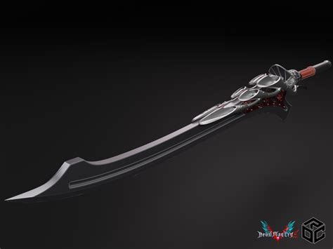ArtStation - Red Queen Sword (Devil May Cry 5)