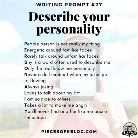 A Poem That Describes a Person