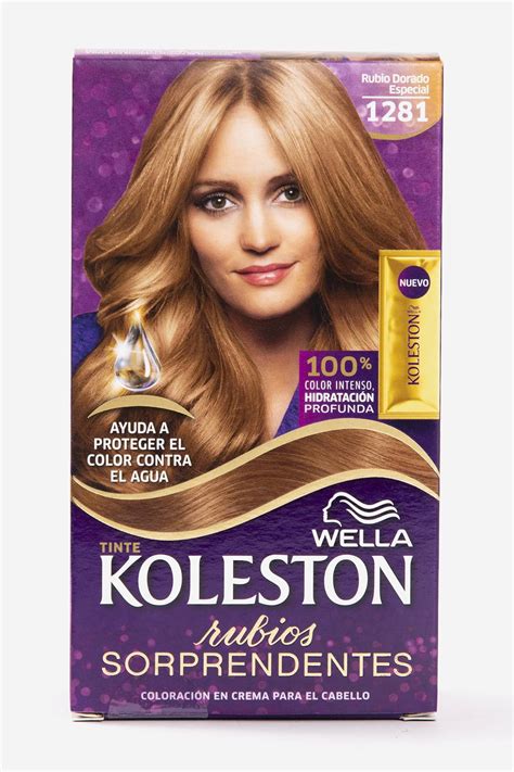Tinte Permanente Koleston Wella Rubio Dorado #1281 | De Prati Tienda Online