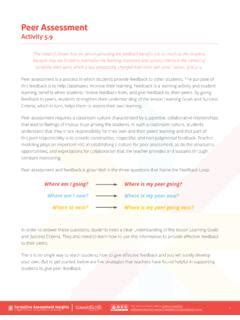 Image result for Formative Assessment Peer Discussion