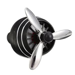 New Alloy LED Light AIR Force Air Air Freshener Propeller Jet Engine ...