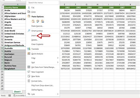 How To Shift Cells Right In Excel | SpreadCheaters