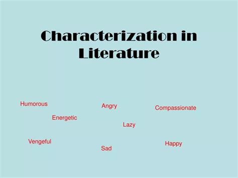 Characterization 的图像结果