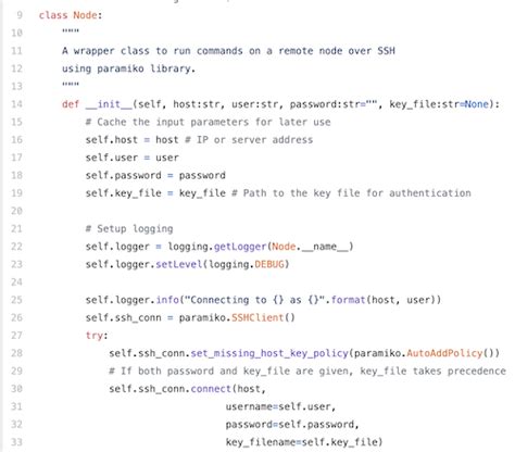 SSH Using Python 的图像结果