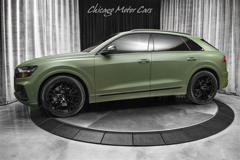 Used 2020 Audi SQ8 4.0T quattro Prestige SUV! Matte Green Wrap! Luxury Pkg! HUGE $102K+ MSRP ...