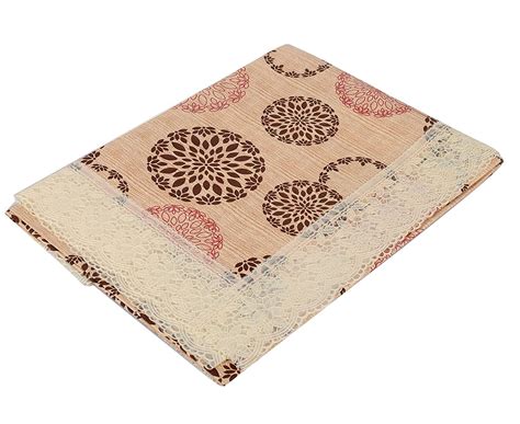 Buy Kuber Industries Circle Design PVC 6 Seater Dining Table Cover ...