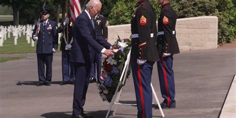 Biden honors US war dead with a cemetery visit ending a French trip ...