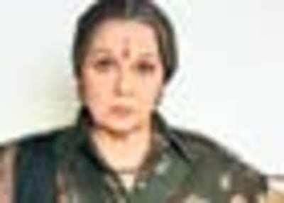 Rohini to play a dacoit now! - Times of India