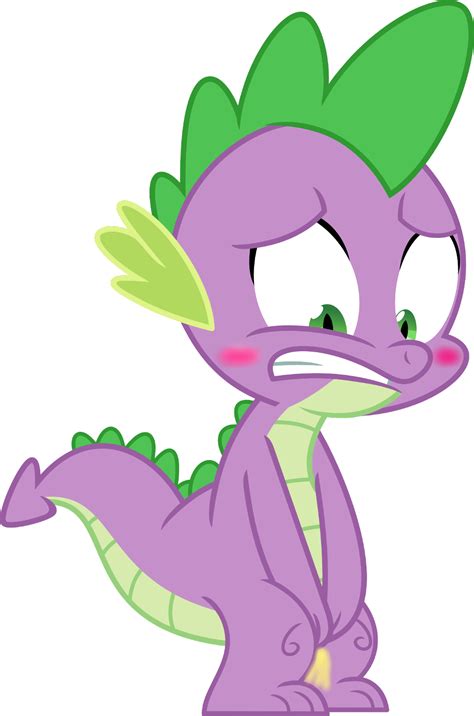 #spikethedragon #cute #embarrassed #wetting - Spike From My Little Pony ...