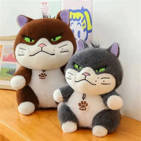 Sourpuss Daisy Cat Plush Toy