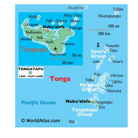 Tonga Maps & Facts - World Atlas