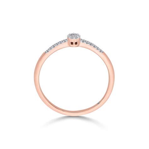 Deck Up Extra Small Round Cluster Ring