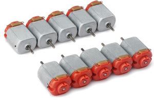Octo DIY Mini High Speed DC toys motor 3v-6v (Pack Of 10) Motor Control ...