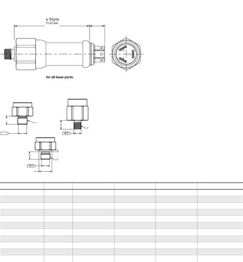 HP, HE, MH, ME, LP, LE, 1000, 5000 Series Datasheet by Honeywell ...