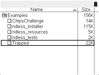 Trapped for TI-Nspire - ticalc.org