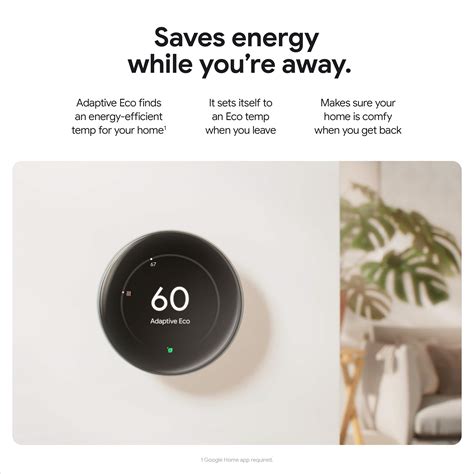 Google Nest Learning Thermostat (4th gen) with Nest Temperature Sensor ...