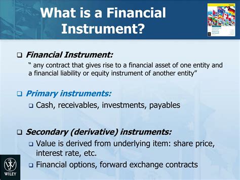 Image result for Financial instrument Examples