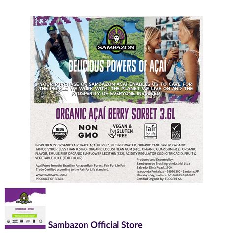 Sambazon Acai Tub