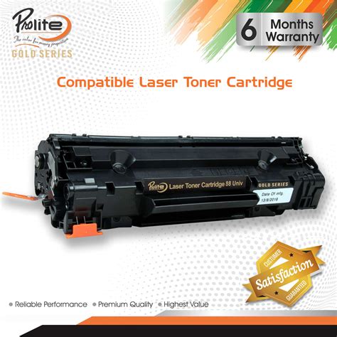 PROLITE (Gold Series) - 88 UNIV Laser Toner Cartridge Replaces HP 435A ...