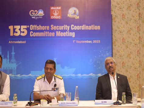 135th Offshore Security Coordination Committee meeting held at Ahmedabad