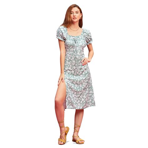 Buy GRECIILOOKS Western Dresses for Women |A-Line Knee-Length Dress ...