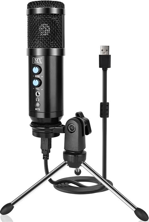 MX Lavalier Microphone – Clip-On Lapel Mic for Smartphone, DSLR, PC ...