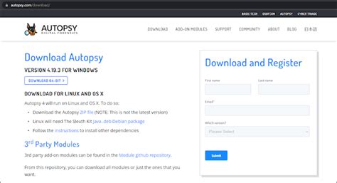 Autopsy - Installation | CyberWiki - Encyclopedia of Cybersecurity